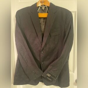 Banana Republic Black Sport Coat Classic Tailored Slim Fit Blazer